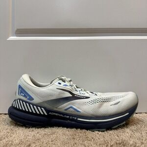 Brooks Adrenaline GTS 23 Shoes Womens Size 11 Gray Blue Running Support Sneakers